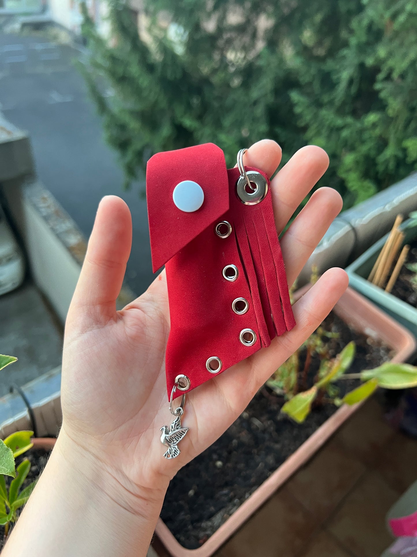 Étui à rouge à lèvres en CUIR