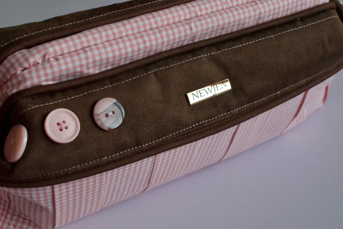 Sac pochette NAOS - rose