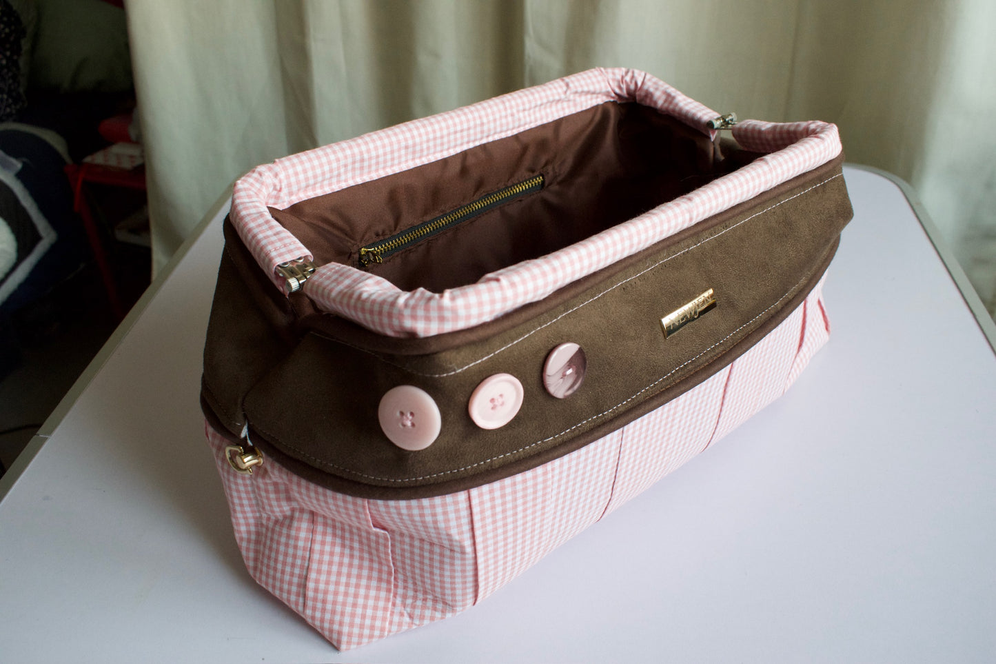 Sac pochette NAOS - rose