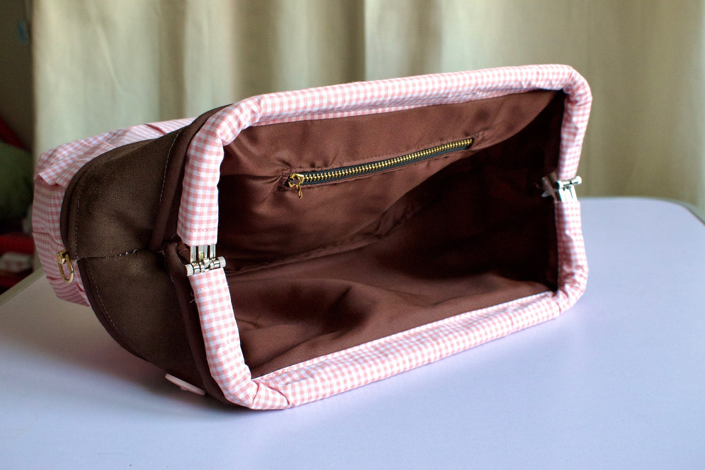 Sac pochette NAOS - rose